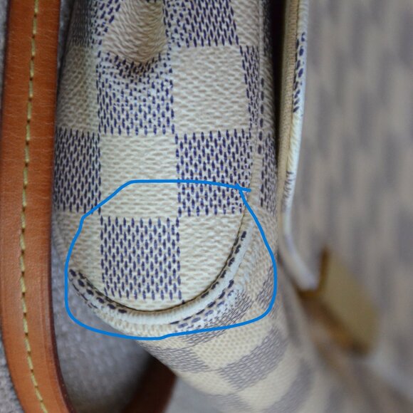 Louis Vuitton Crossbody Favorite MM Damier Azur - Picture 8 of 16